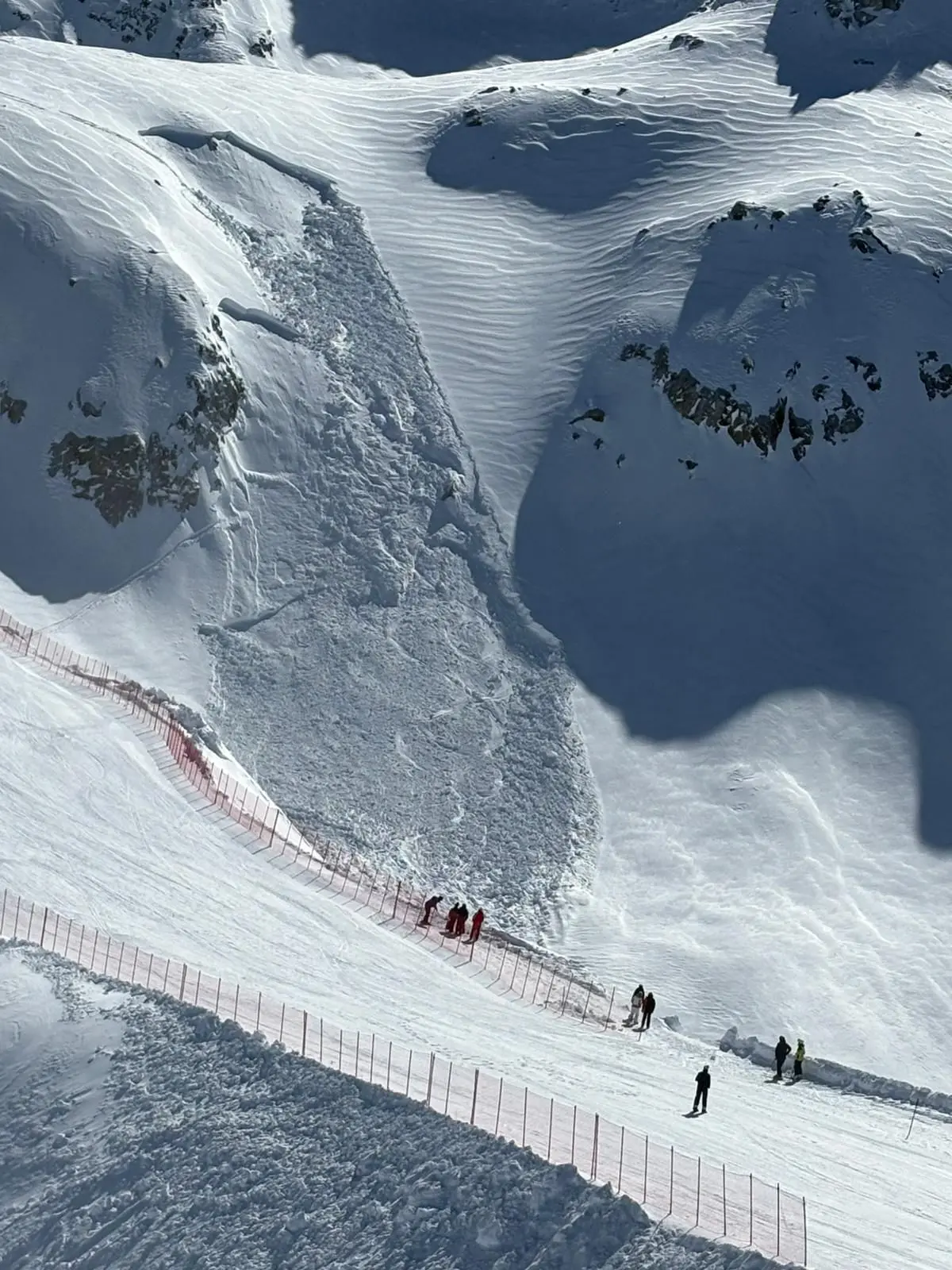 Le immagini dal Presena, versante trentino