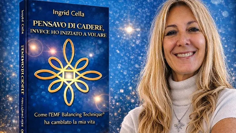 L'autrice Ingrid Cella presenta nel Bresciano il suo libro Pensavo di cadere invece ho iniziato a volare - © www.giornaledibrescia.it