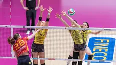 Momento complicato per la Valsabbina Brescia dopo la sconfitta di Roma - Lega Volley © www.giornaledibrescia.it