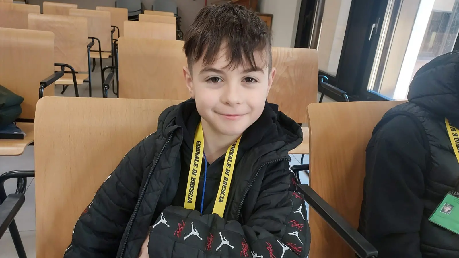 La classe V della scuola primaria di Paitone in visita al GdB