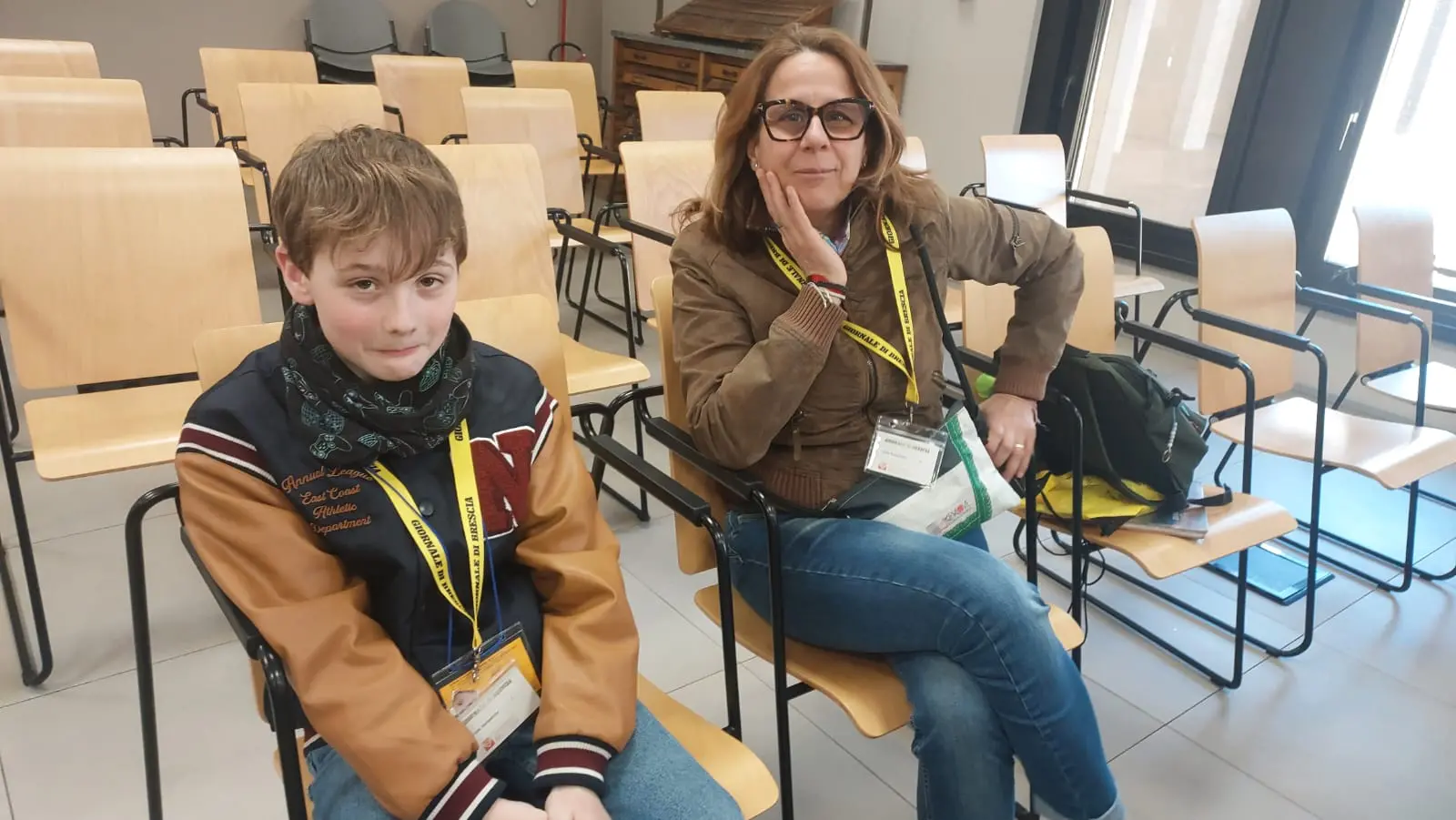 La classe V della scuola primaria di Paitone in visita al GdB