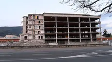 CRONACA BRESCIA VIA SAN POLO DEMOLIZIONE STABILE EX BARIBBI REDAZIONE CRONACA 16-03-2026 GABRIELE STRADA NEW EDEN GROUP                             