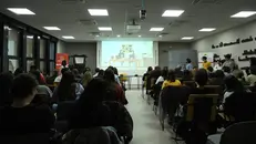 Un momento dell’evento finale in Sala Libretti al GdB - Foto New Reporter Favretto © www.giornaledibrescia.it