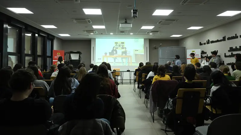 Un momento dell’evento finale in Sala Libretti al GdB - Foto New Reporter Favretto © www.giornaledibrescia.it