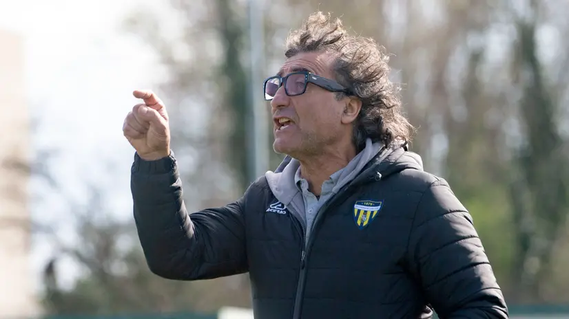 Luciano De Paola, allenatore del Ciliverghe di Eccellenza - © NewReporter Papetti