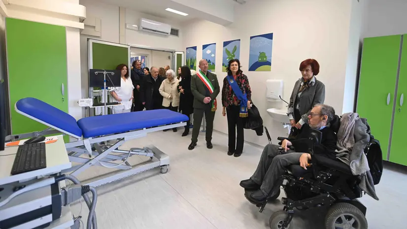 Gli ambulatori del Nemo di Gussago in una foto d'archivio