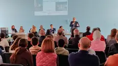 Un momento dell'incontro - © www.giornaledibrescia.it