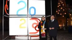 Laura Castelletti e Giorgio Gori a Bergamo - Foto Beppe Bedolis