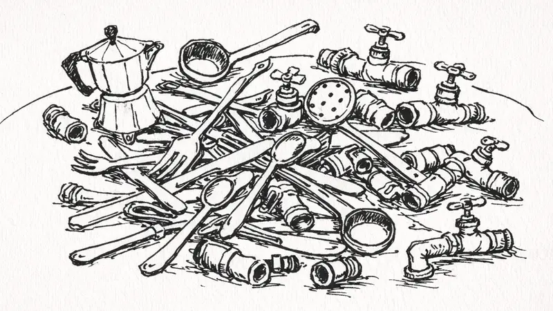 Posate, casalinghi, raccordi, tra i prodotti per cui è nota Lumezzane