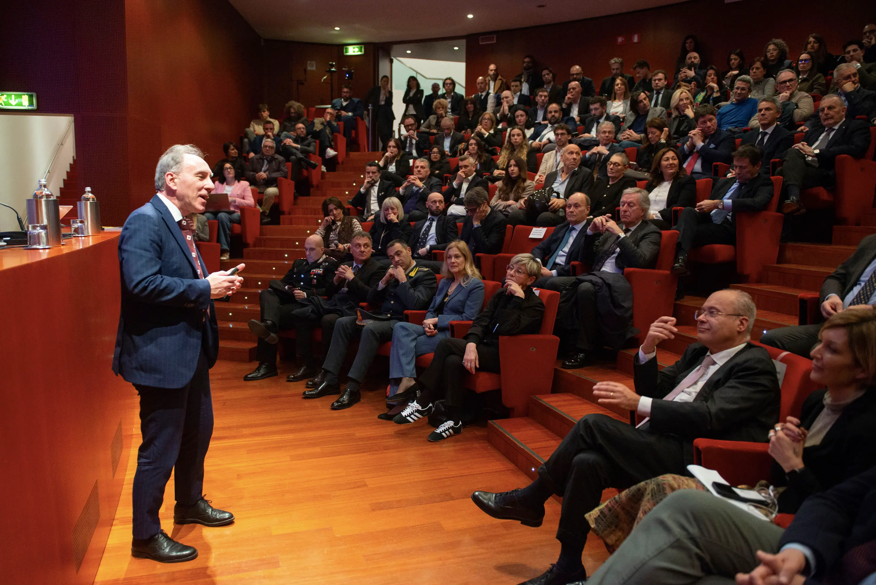 ECONOMIA BRESCIA INTESA SAN PAOLO SALA FAISSOLA 1000 PMI NELLA FOTO  TEODORI18-03-2026 PIERPAOLO PAPETTI AGENZIA NEWREPORTER