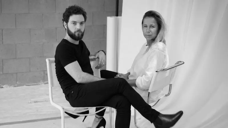 Beatrice Menozzi e il fotografo Paolo Sbalzer - © www.giornaledibrescia.it