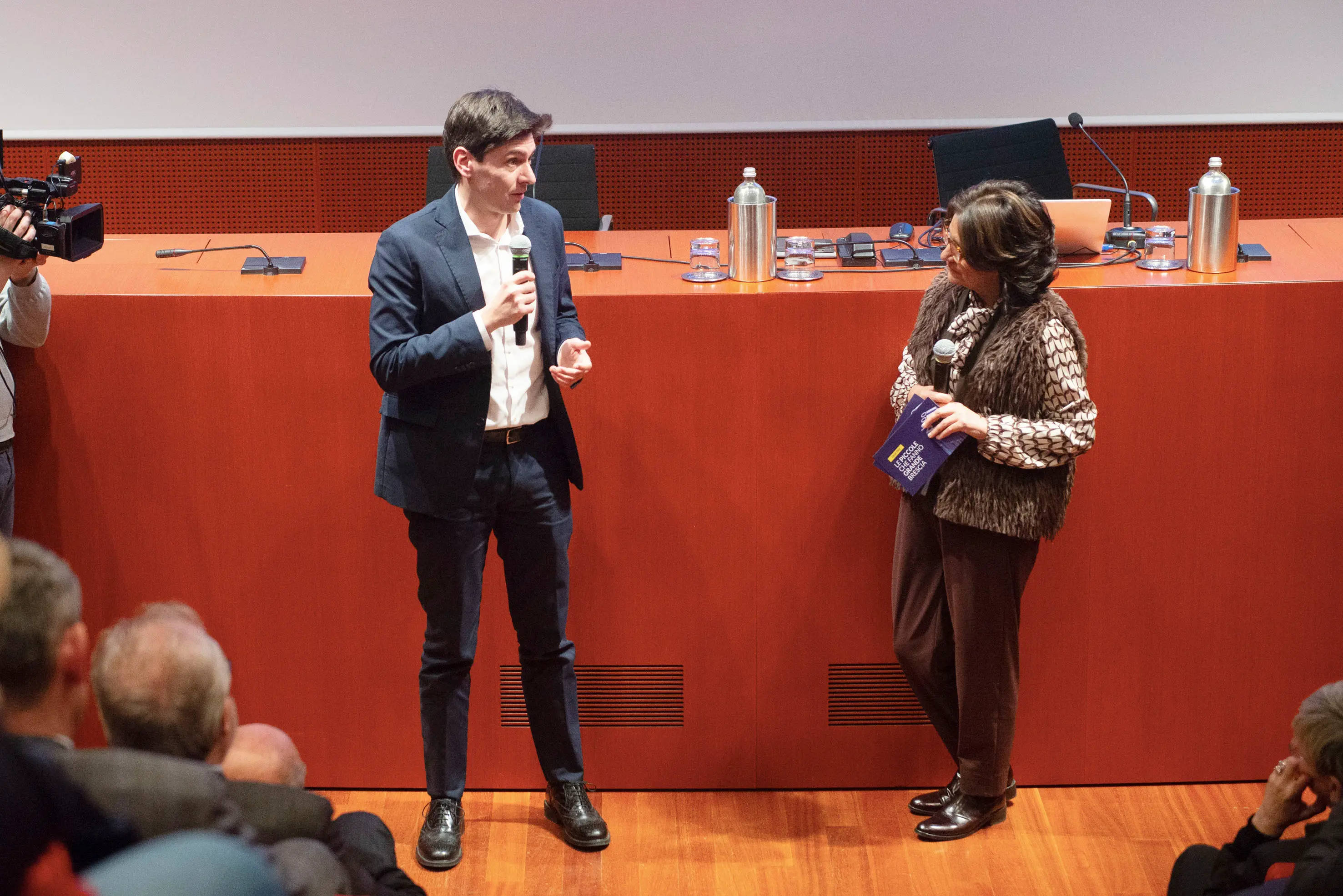 ECONOMIA BRESCIA INTESA SAN PAOLO SALA FAISSOLA 1000 PMI NELLA FOTO STEFANO MARTINELLI NUNZIA VALLINI 18-03-2026 PIERPAOLO PAPETTI AGENZIA NEWREPORTER