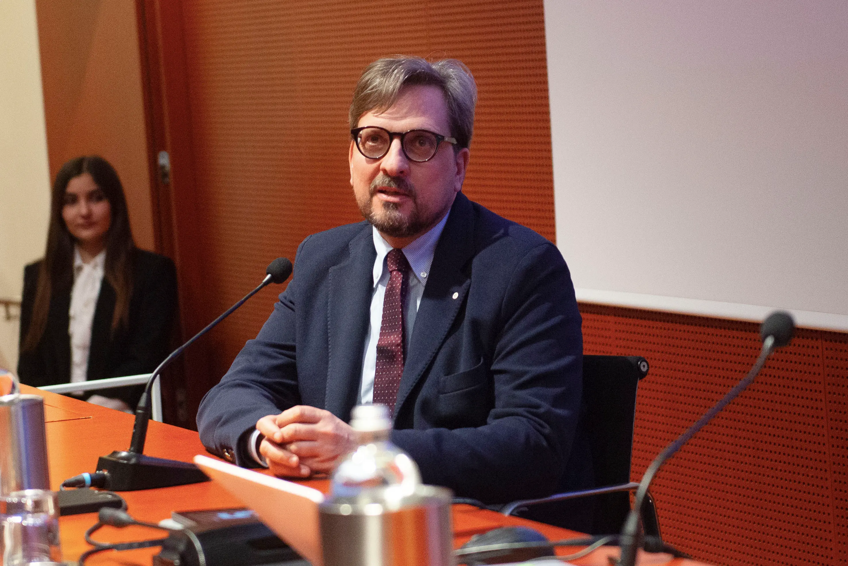 ECONOMIA BRESCIA INTESA SAN PAOLO SALA FAISSOLA 1000 PMI NELLA FOTO  GUIDO GUIDESI18-03-2026 PIERPAOLO PAPETTI AGENZIA NEWREPORTER