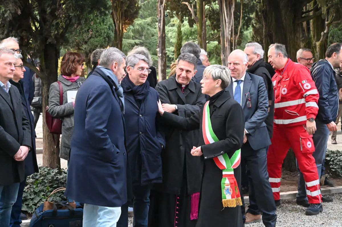 La commemorazione per le vittime del Covid al Vantiniano