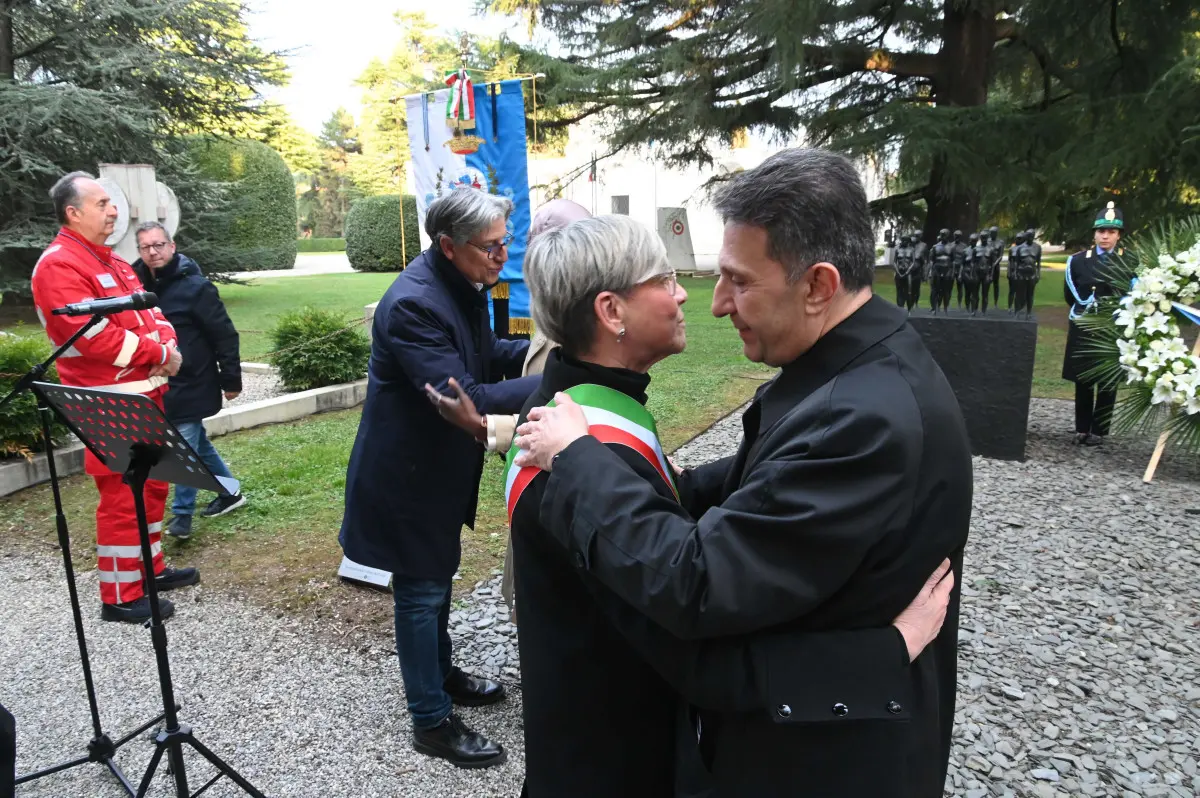 La commemorazione per le vittime del Covid al Vantiniano