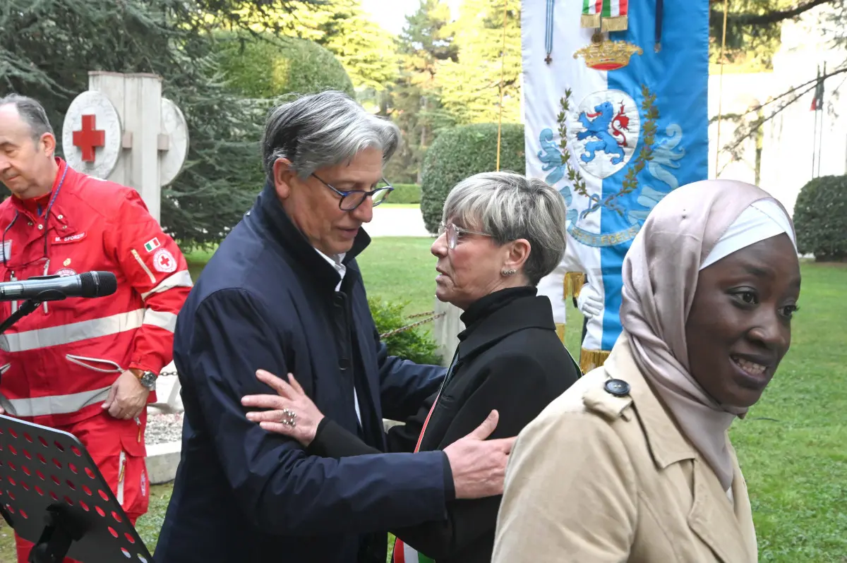 La commemorazione per le vittime del Covid al Vantiniano