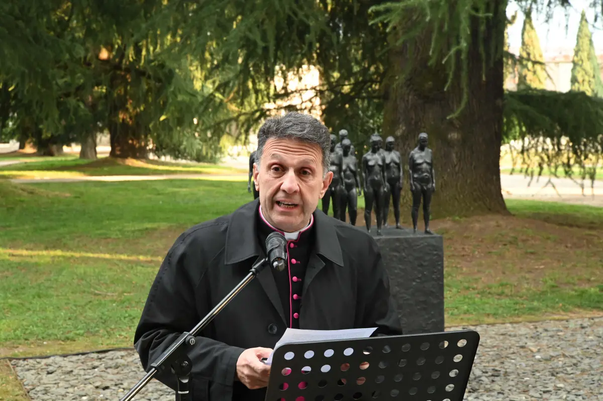 La commemorazione per le vittime del Covid al Vantiniano