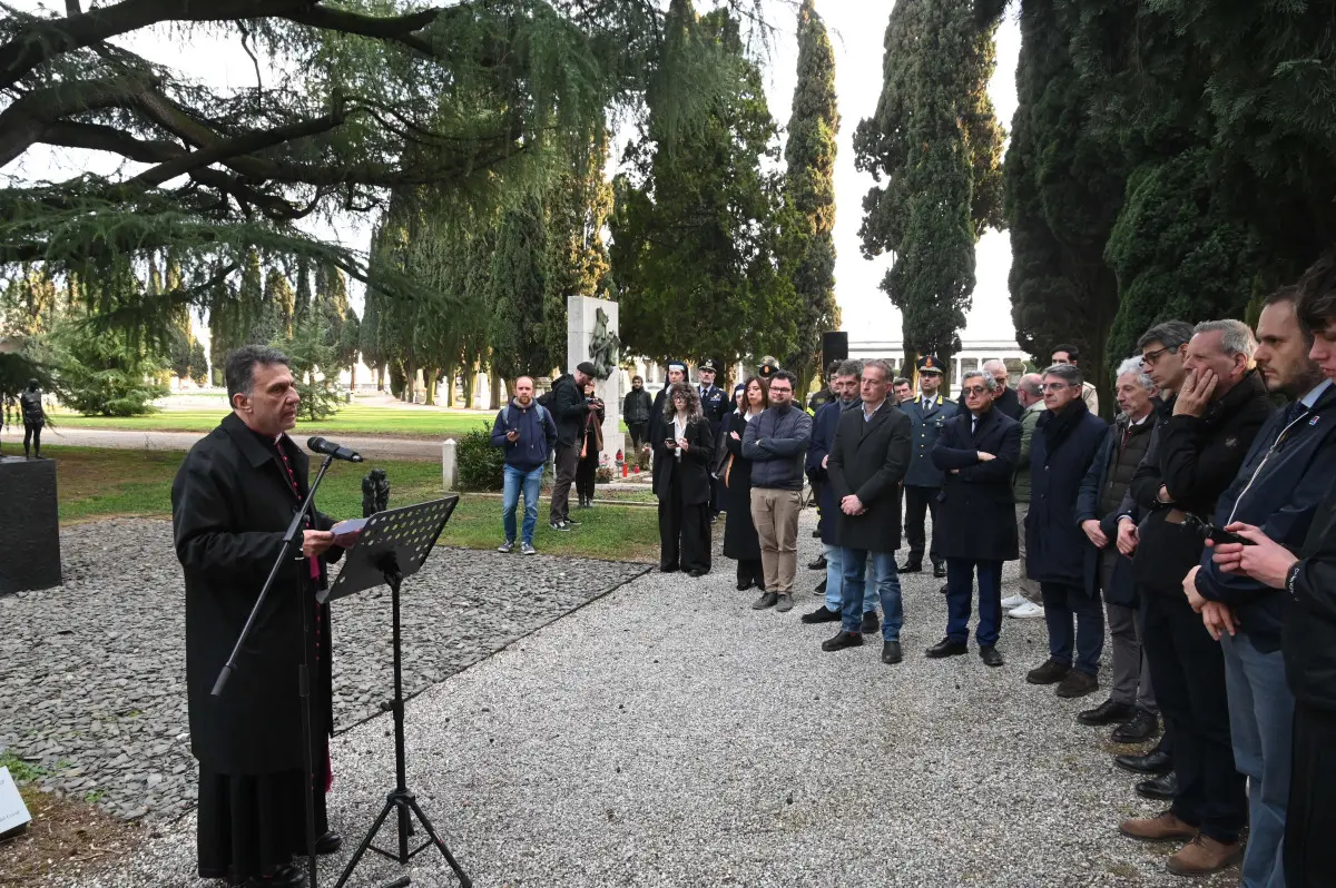La commemorazione per le vittime del Covid al Vantiniano
