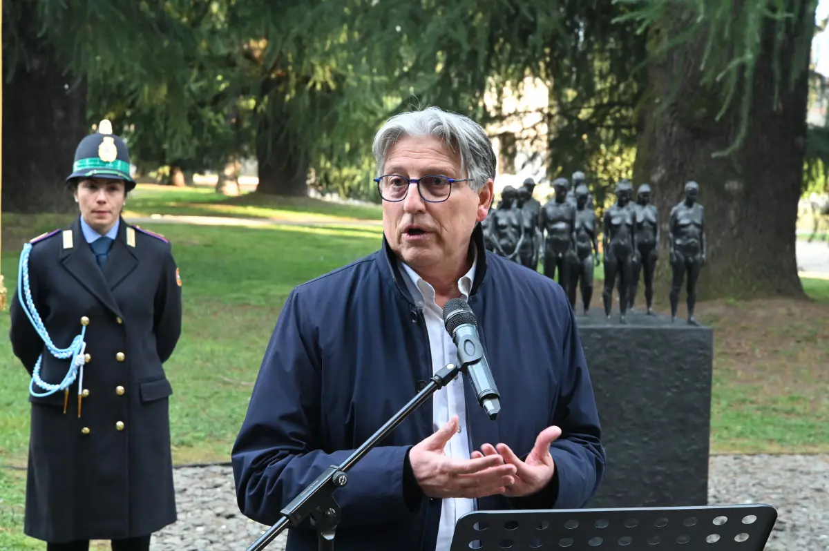 La commemorazione per le vittime del Covid al Vantiniano