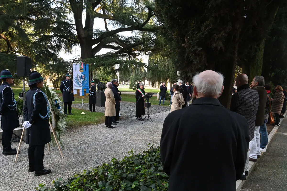 La commemorazione per le vittime del Covid al Vantiniano
