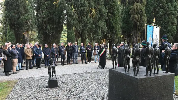 La commemorazione per le vittime del Covid al Vantiniano