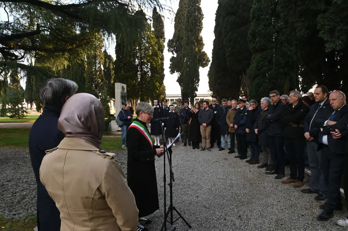 La commemorazione per le vittime del Covid al Vantiniano