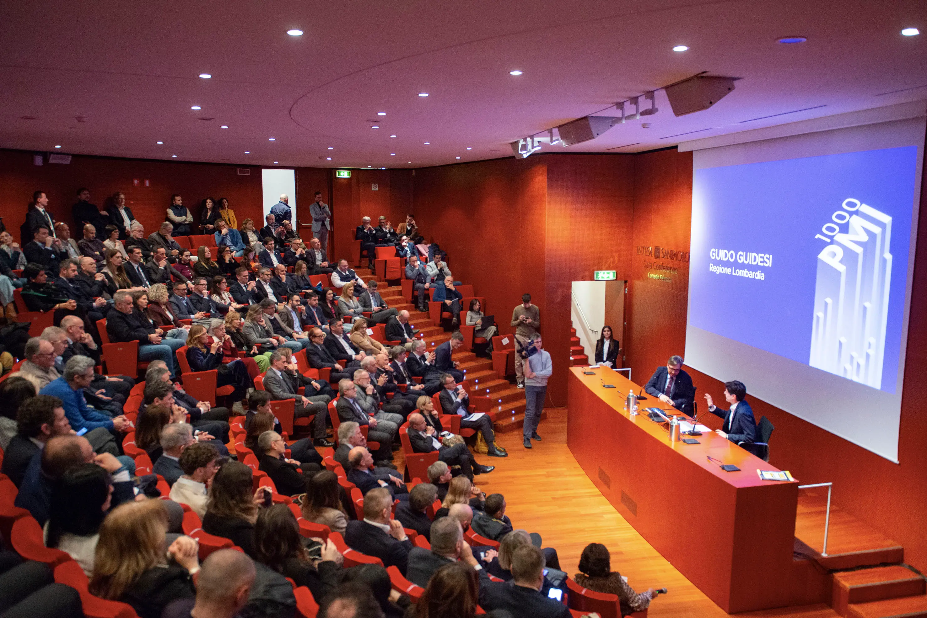 ECONOMIA BRESCIA INTESA SAN PAOLO SALA FAISSOLA 1000 PMI NELLA FOTO 18-03-2026 PIERPAOLO PAPETTI AGENZIA NEWREPORTER