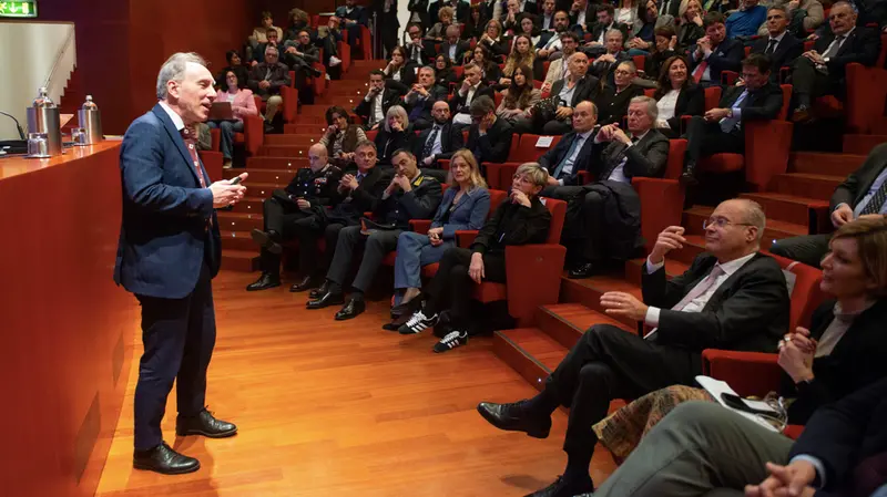 Claudio Teodori, alla guida del team dell’Università degli Studi di Brescia - Foto New Reporter Papetti © www.giornaledibrescia.it