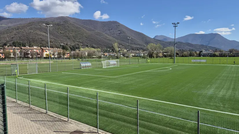 Il nuovo campo del centro Sant'Andrea - © www.giornaledibrescia.it