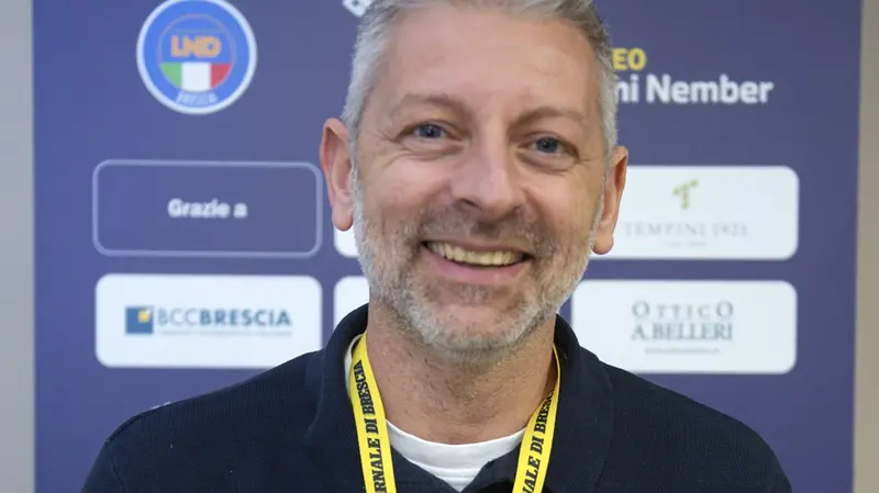 Alessandro Bresciani, responsabile settore giovanile del Desenzano - Foto Newreporter Papetti © www.giornaledibrescia.it