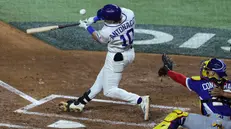 Un momento della semifinale tra Venezuela e Italia durante il World Baseball Classic - Foto Ansa © www.giornaledibrescia.it