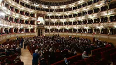 Il Teatro Grande gremito per l'ultimo appuntamento con la danza - Foto New Reporter Favretto © www.giornaledibrescia.it