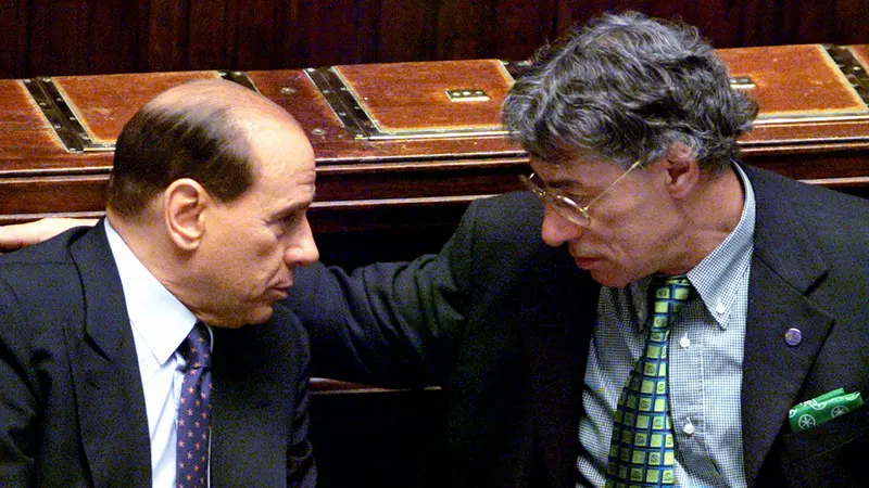 Silvio Berlusconi e Umberto Bossi © www.giornaledibrescia.it