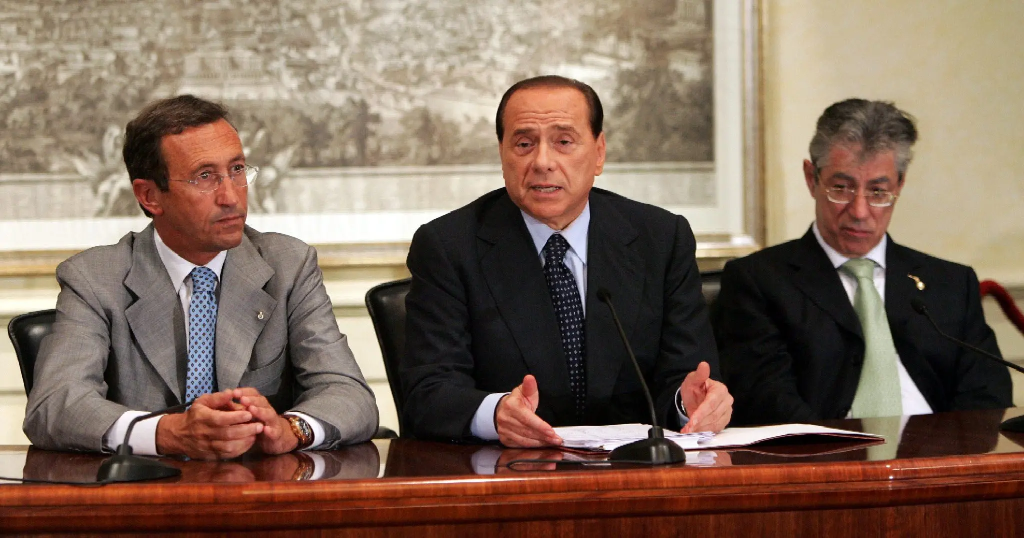 Umberto Bossi, la vita del Senatùr in una serie di foto