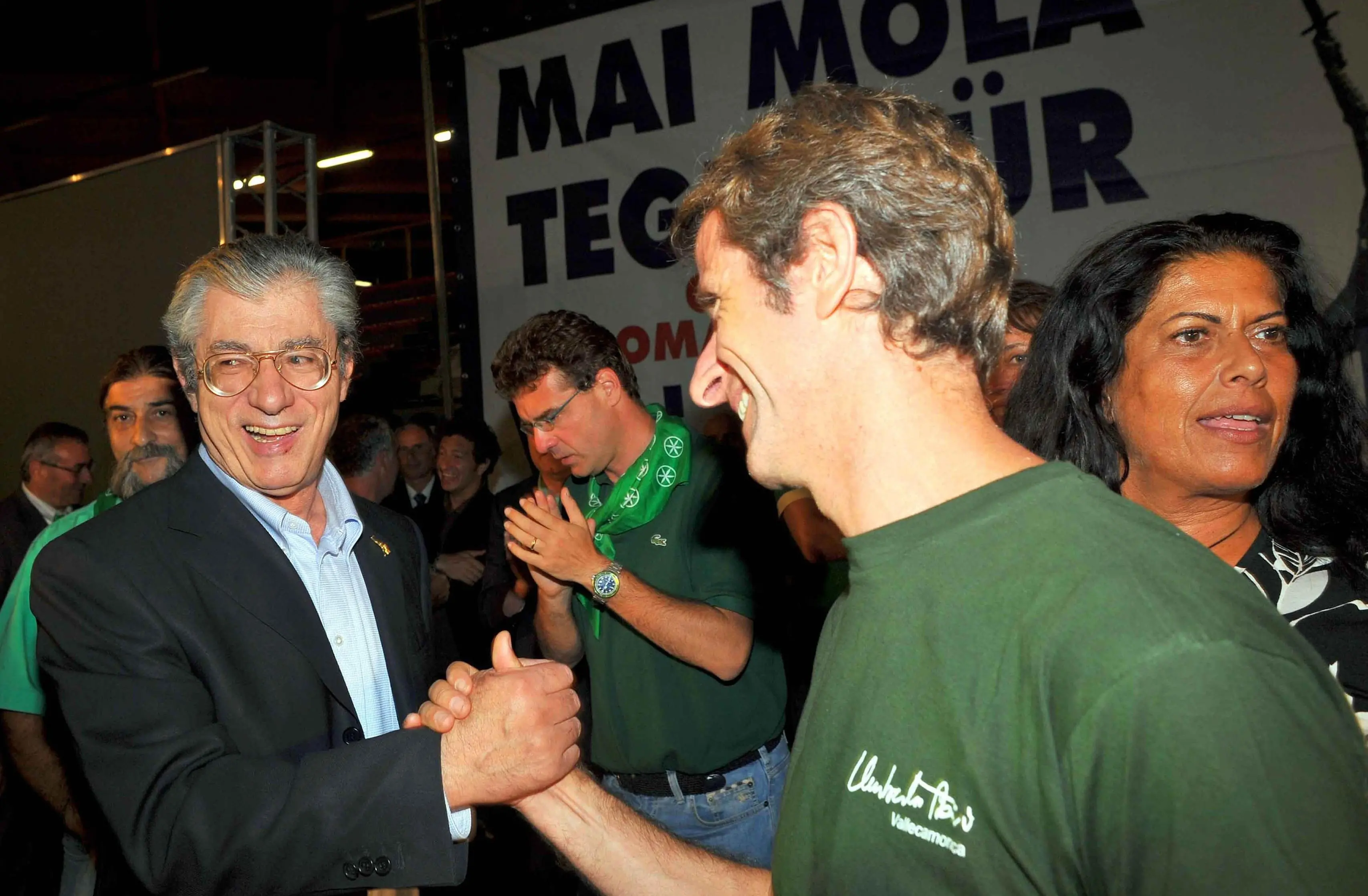 Umberto Bossi, la vita del Senatùr in una serie di foto