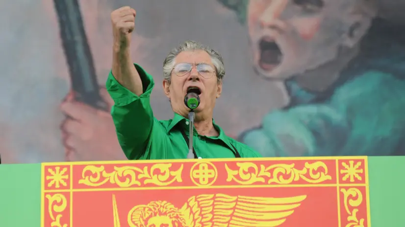 Umberto Bossi ha fondato la Lega Nord © www.giornaledibrescia.it