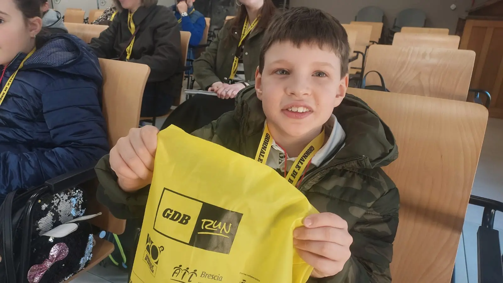 I bambini della scuola primaria di Pertica Alta in visita al GdB