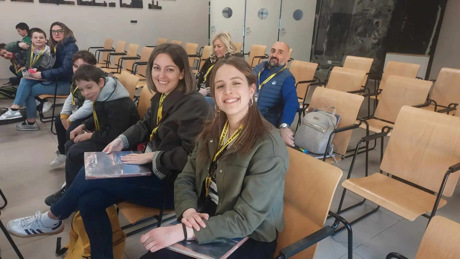 I bambini della scuola primaria di Pertica Alta in visita al GdB