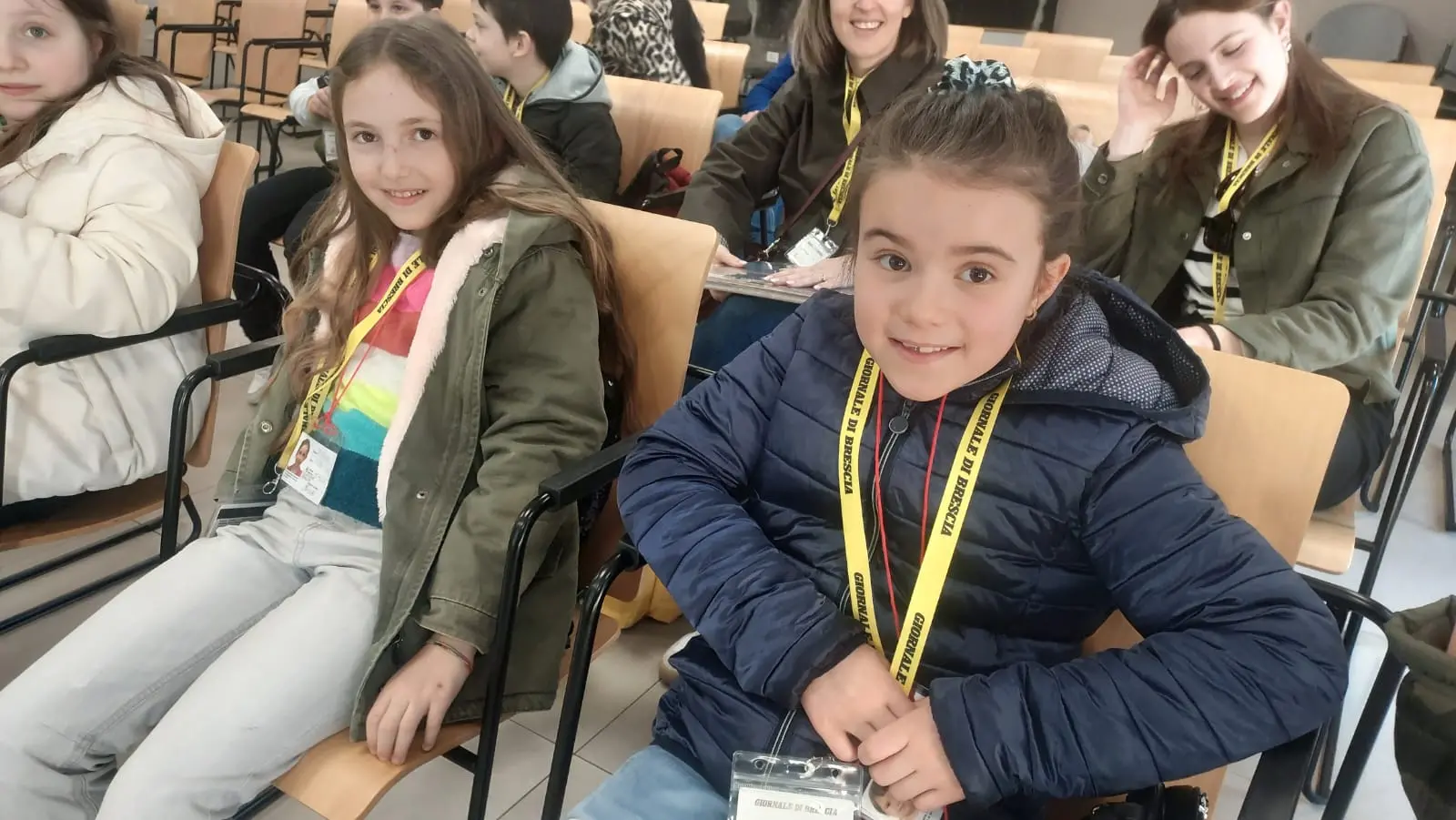 I bambini della scuola primaria di Pertica Alta in visita al GdB