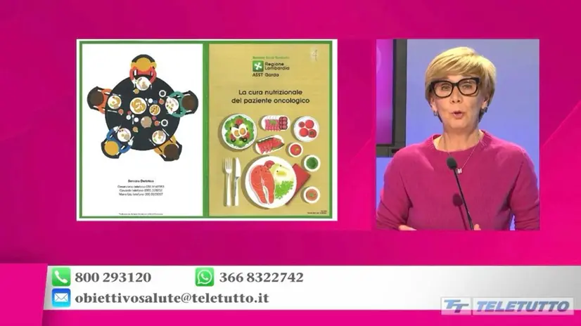 La dott.ssa Maria Lanza, dietista dell’ospedale di Manerbio