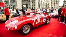 Una vettura alla Mille Miglia - © www.giornaledibrescia.it