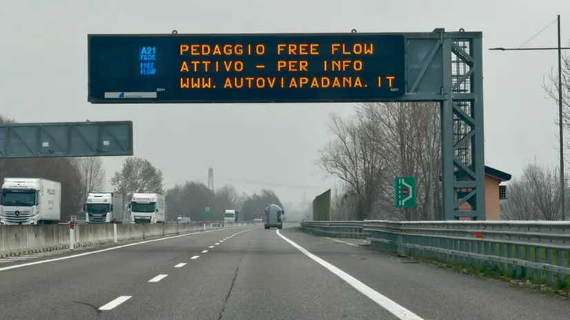 Sulla Corda Molle si vedono quasi esclusivamente mezzi pesanti - © www.giornaledibrescia.it