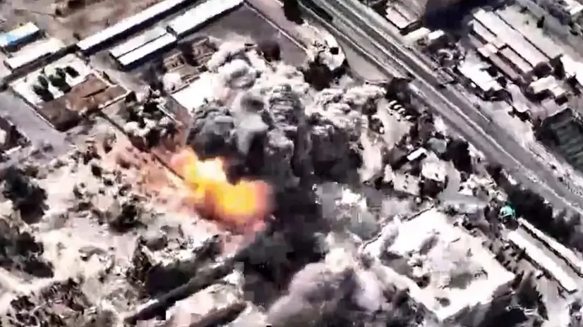 L'attacco fatale per Khamenei a Teheran - Foto Ansa © www.giornaledibrescia.it