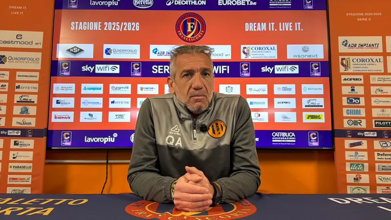 Andrea Quaresmini, tecnico dell'Ospitaletto - © www.giornaledibrescia.it