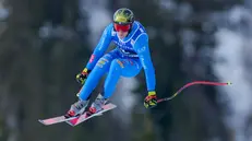 Giovanni Franzoni durante le prove delle finali di Coppa del Mondo - Foto Ansa © www.giornaledibrescia.it