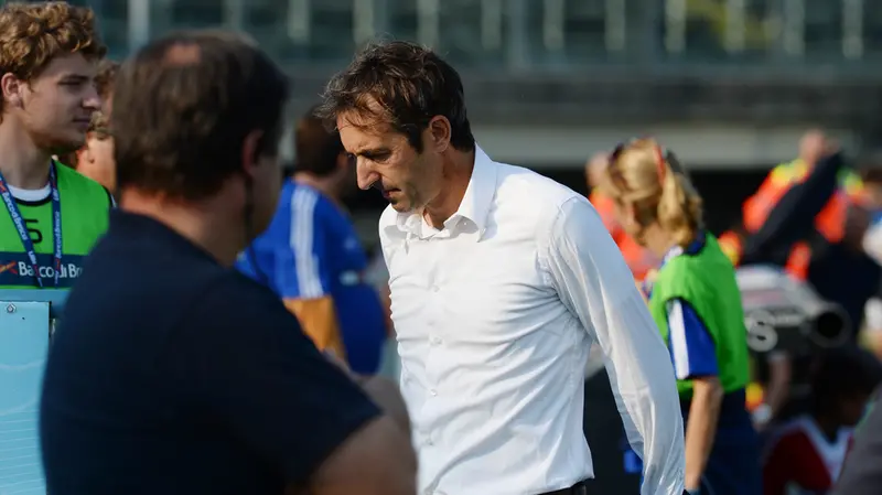 Giampaolo dopo il ko con il Crotone: uno dei suoi ultimi scatti in biancazzurro - Foto Reporter Zanardelli © www.giornaledibrescia.it