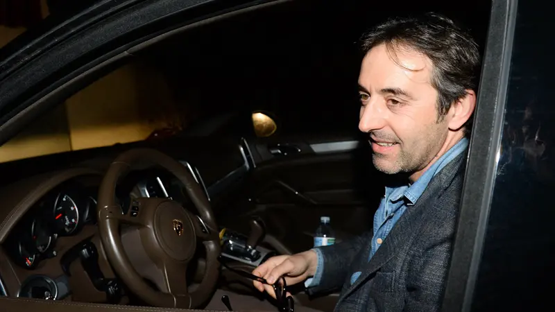 Giampaolo dopo la cena a casa Corioni - Foto Reporter Zanardelli © www.giornaledibrescia.it