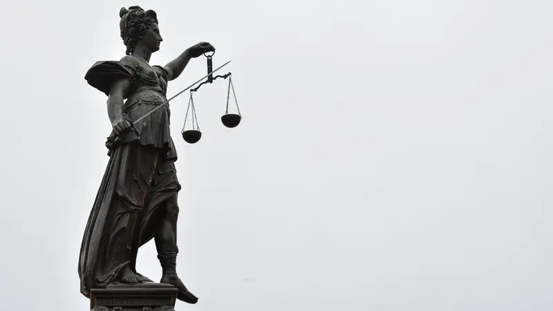 La dea della giustizia