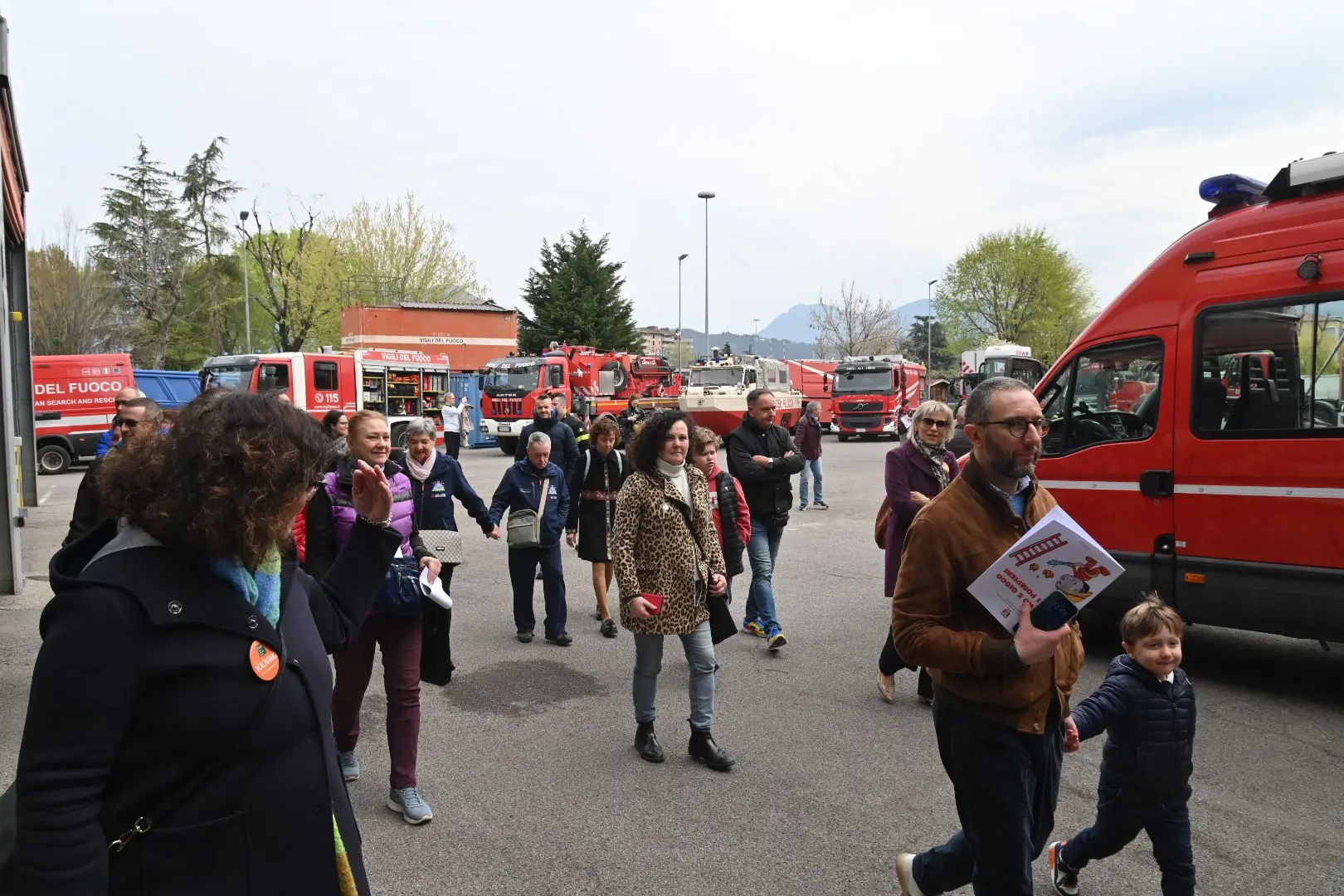 Giornate Fai: il comando dei Vigili del fuoco di via Scuole