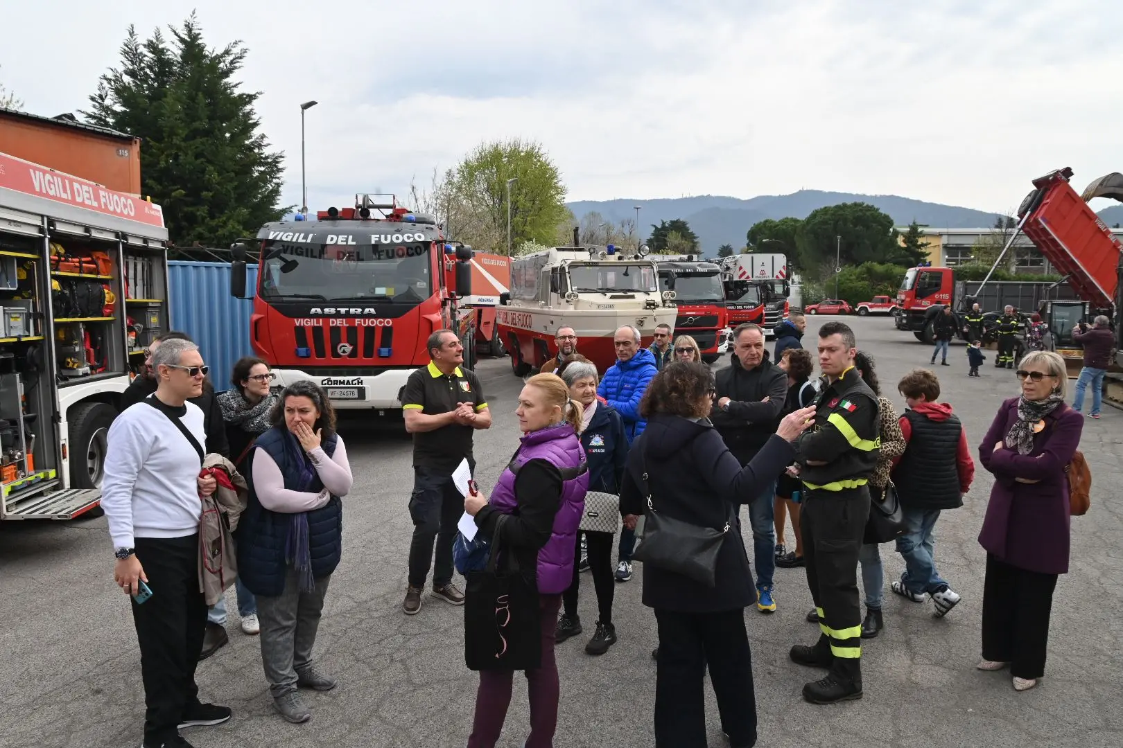 Giornate Fai: il comando dei Vigili del fuoco di via Scuole